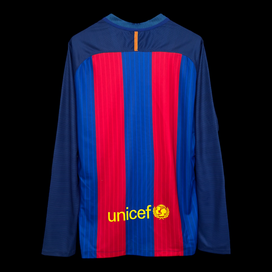 Barcelona Maillot Manches Longues Rétro 14/15