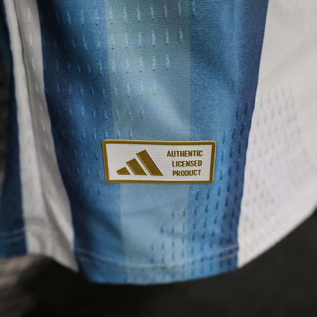 Maillot Argentine 2026 Coupe du Monde Domicile Version Joueur Manches Longues
