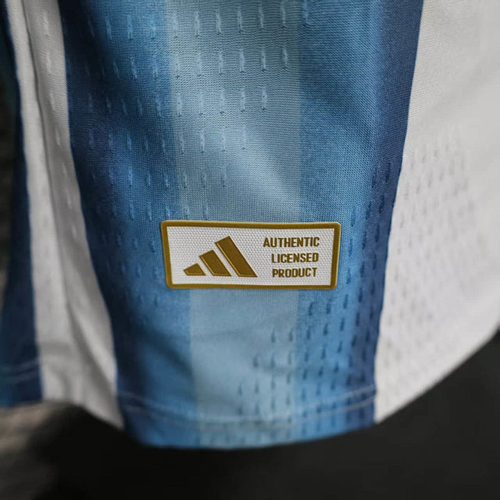 Maillot Argentine 2026 Coupe du Monde Domicile Version Joueur Manches Longues