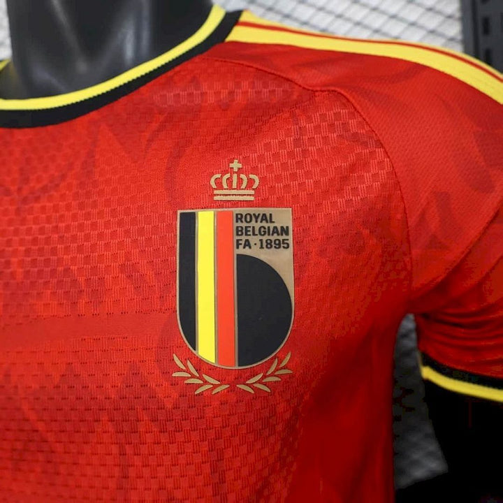 Maillot Belgique 2026 Coupe du Monde Domicile Version Joueur