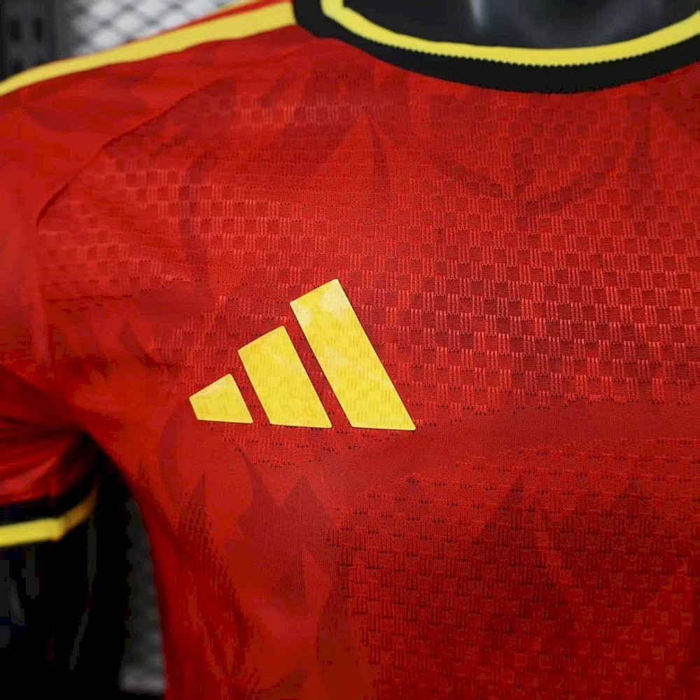 Maillot Belgique 2026 Coupe du Monde Domicile Version Joueur
