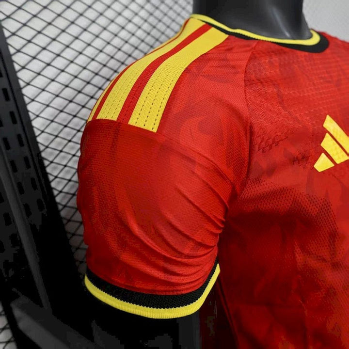 Maillot Belgique 2026 Coupe du Monde Domicile Version Joueur