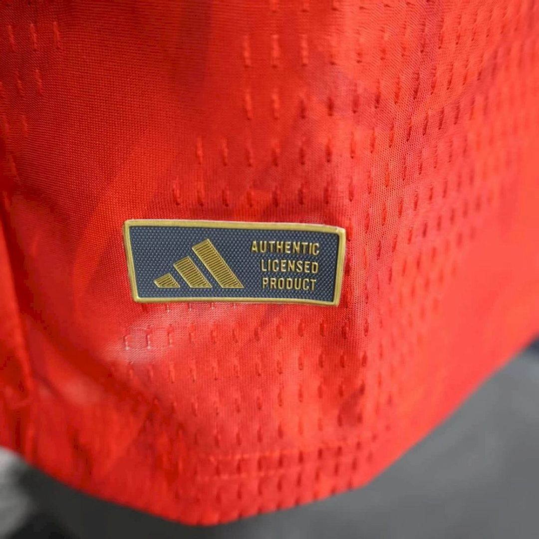 Maillot Belgique 2026 Coupe du Monde Domicile Version Joueur