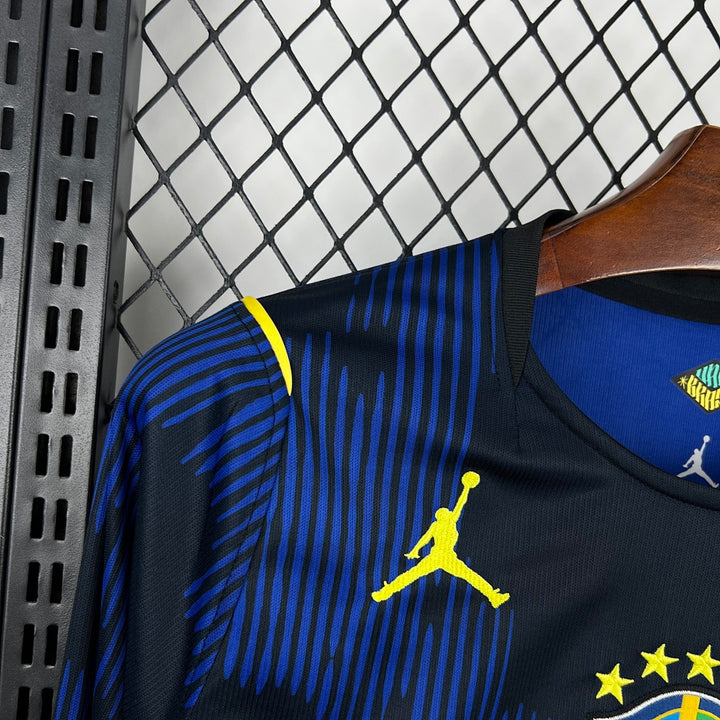 Maillot Bresil 2026 Coupe du Monde Exterieur Manches Longues