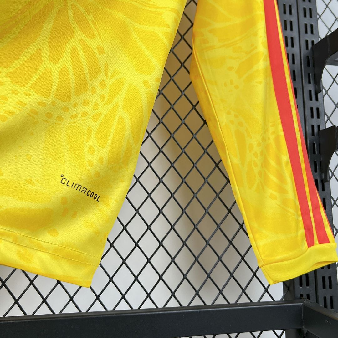 Maillot Colombie 2026 Coupe du Monde Domicile Manches Longues