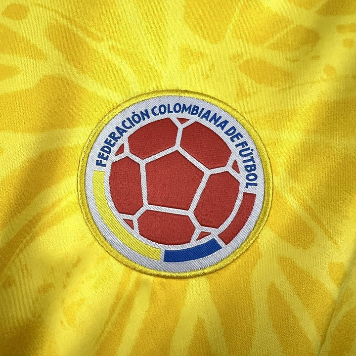 Maillot Colombie 2026 Coupe du Monde Domicile Manches Longues