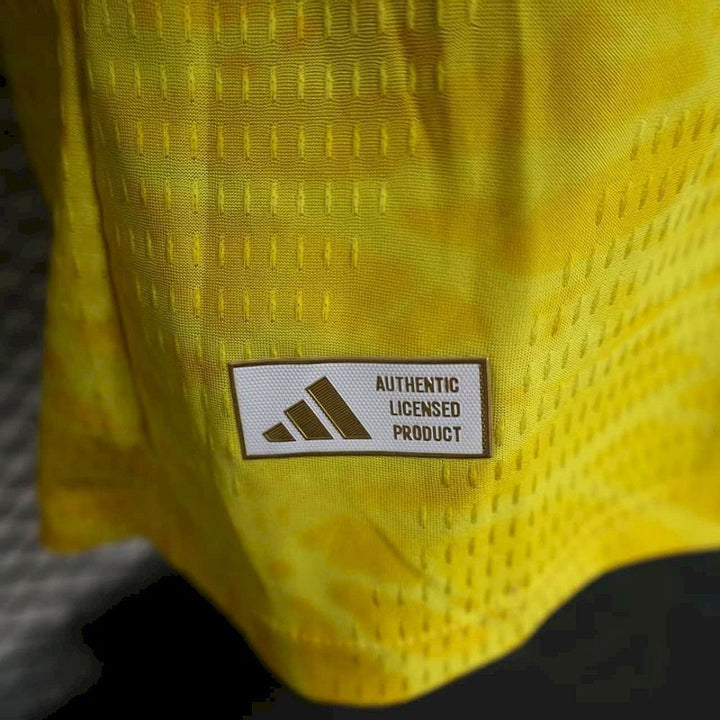 Maillot Colombie 2026 Coupe du Monde Domicile Version Joueur Manches Longues