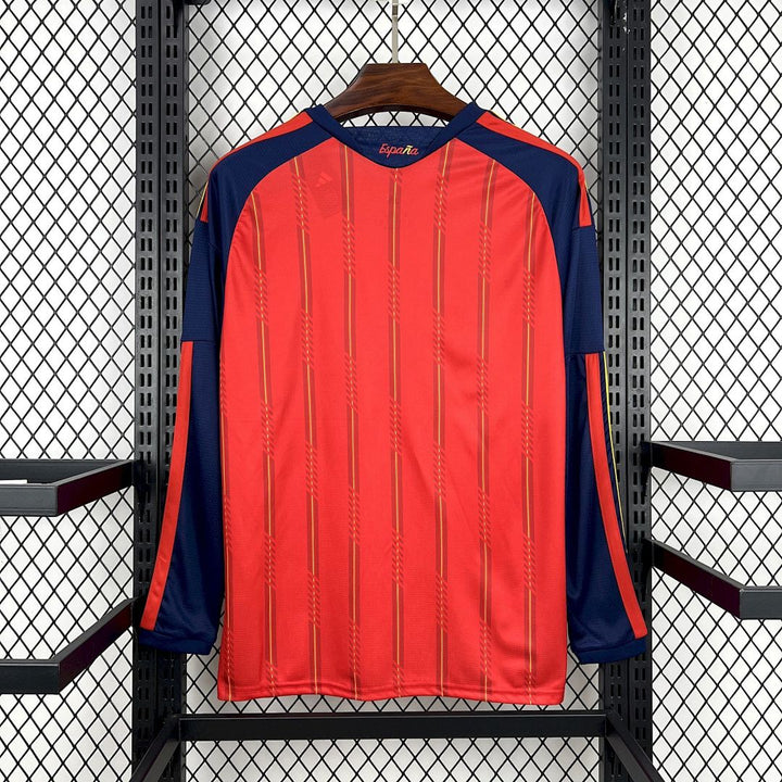 Maillot Espagne 2026 Coupe du Monde Domicile Manches Longues