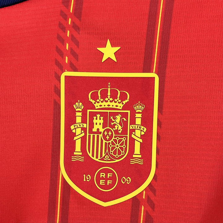 Maillot Espagne 2026 Coupe du Monde Domicile Manches Longues