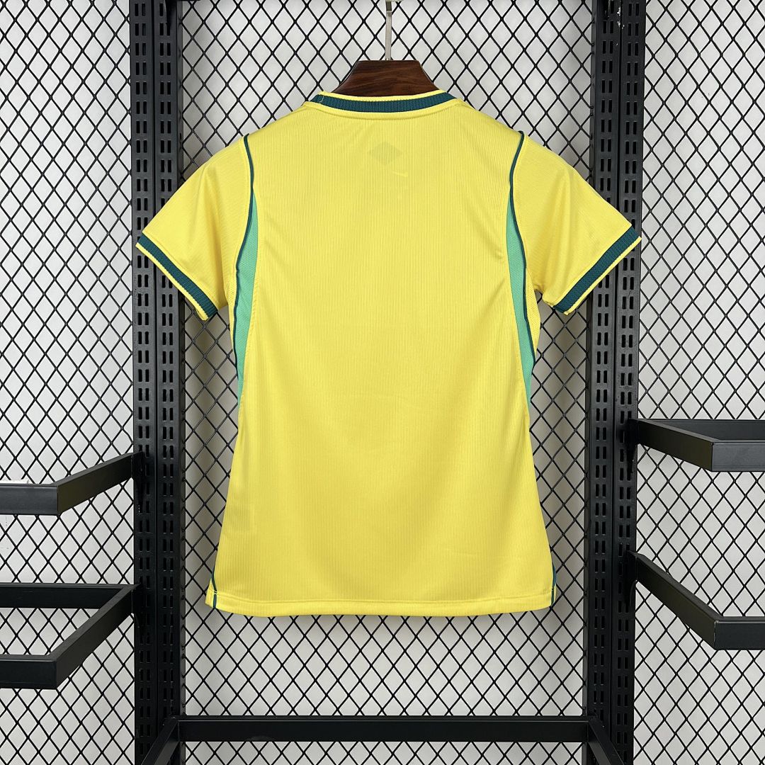 Maillot Femme Bresil 2026 Coupe du Monde Domicile