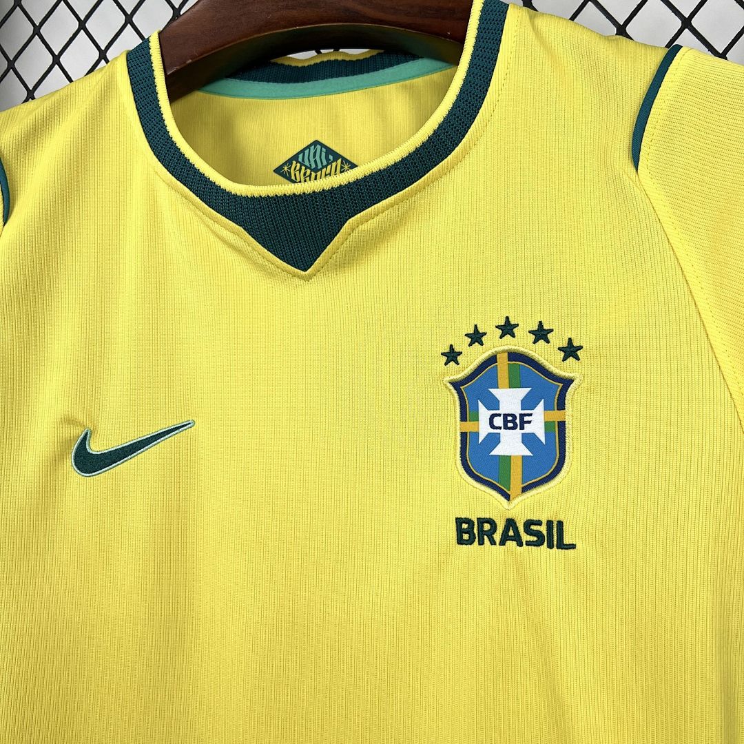 Maillot Femme Bresil 2026 Coupe du Monde Domicile
