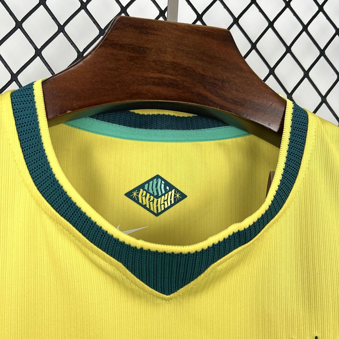 Maillot Femme Bresil 2026 Coupe du Monde Domicile