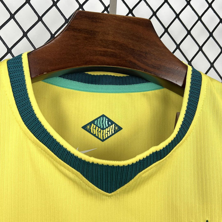 Maillot Femme Bresil 2026 Coupe du Monde Domicile