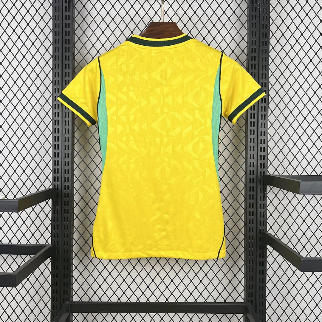 Maillot Femme Bresil 2026 Coupe du Monde Domicile
