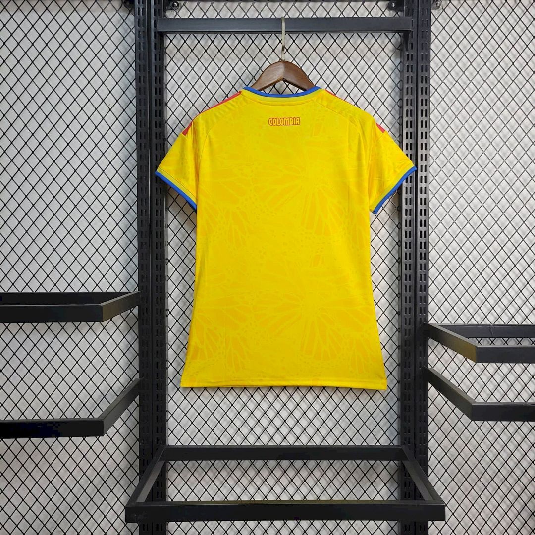 Maillot Femme Colombie 2026 Coupe du Monde Domicile