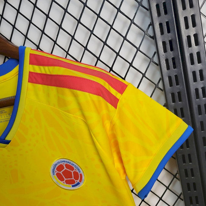 Maillot Femme Colombie 2026 Coupe du Monde Domicile