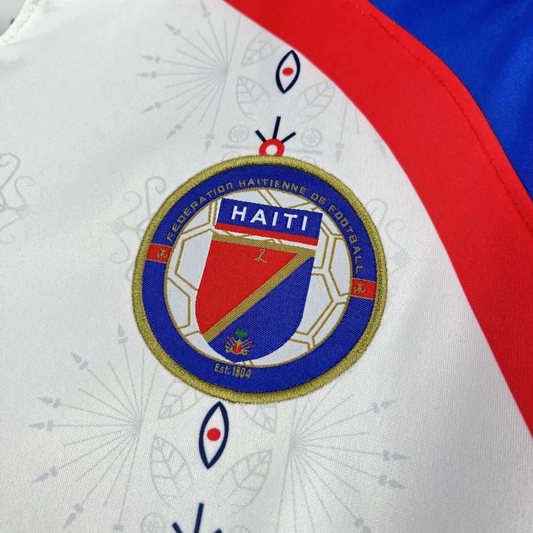 Maillot Haiti 2026 Coupe du Monde Exterieur