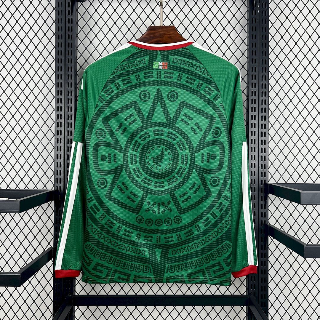 Maillot Mexique 2026 Coupe du Monde Domicile Manches Longues