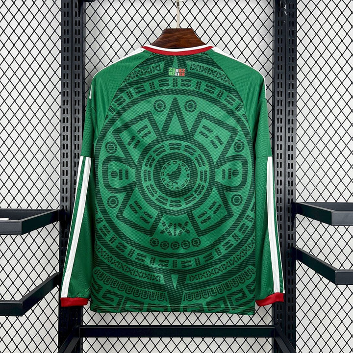 Maillot Mexique 2026 Coupe du Monde Domicile Manches Longues