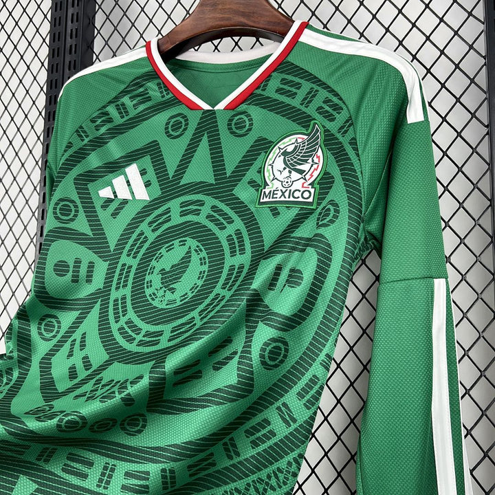 Maillot Mexique 2026 Coupe du Monde Domicile Manches Longues