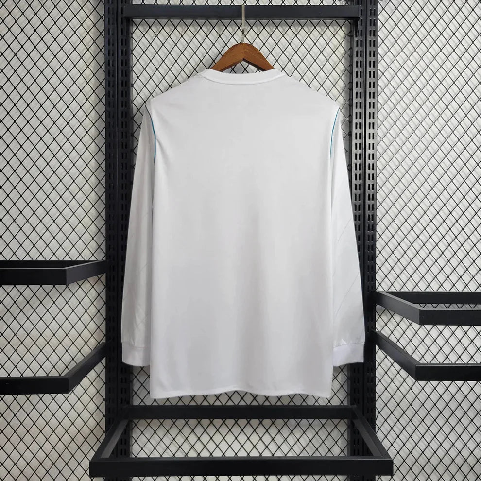 Real Madrid 2017 L/S Home Shirt