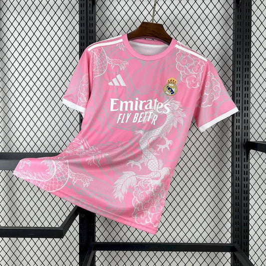 Real Madrid 2025 Pink Dragon Special Shirt