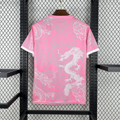Real Madrid 2025 Pink Dragon Special Shirt
