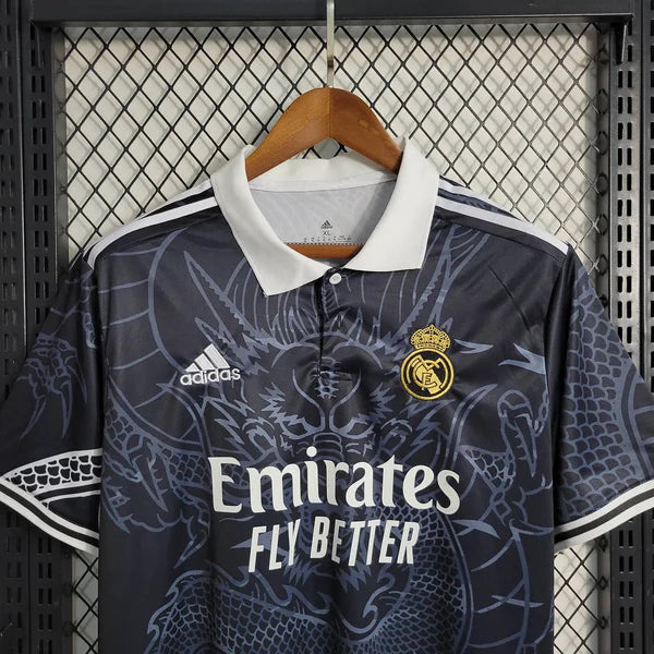 Real Madrid 2024 Navy Dragon Special Shirt