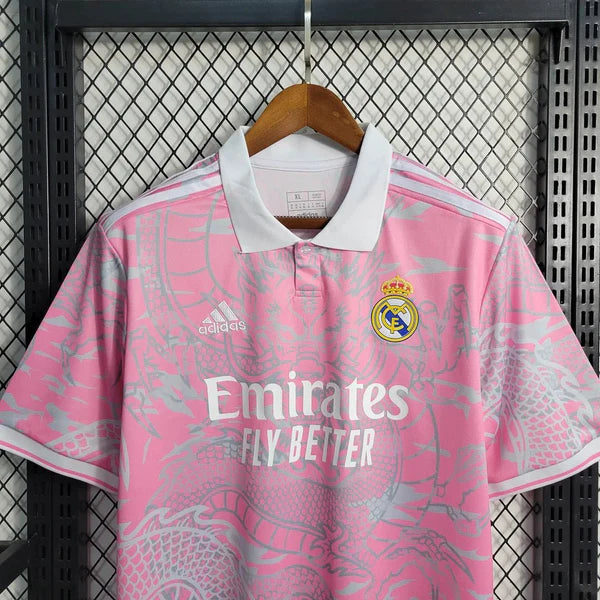 Real Madrid 2024 Pink Dragon Special Shirt